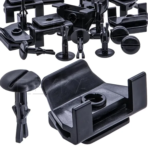 Rexka Juego de 10 clips y pasadores para guardabarros delanteros y parachoques para Toyota Lexus 53879-58010 47749-58010 Avalon Camry Corolla 10