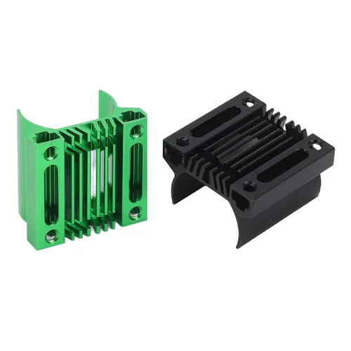 Miniatura 9 de Disipador de calor de motor a control remoto, disipador de calor mejorado de aleación de aluminio ligero para carreras de camiones todoterreno