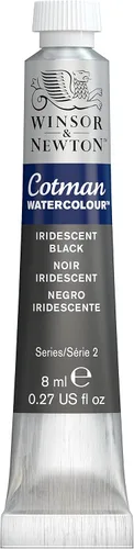 Miniatura 125 de Acuarela Cotman, tubo de 0.27 oz, color carmesí alizarina Gris de Payne