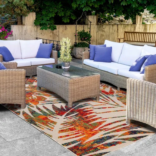Miniatura 13 de SUPERIOR - Alfombra de interior y exterior, perfecta para patio, dormitorio, cocina, sala de estar, entrada, cuarto de juegos, guardería, cubierta