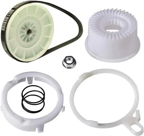 W10721967 Kit de embrague de polea de lavadora y correa de transmisión W10006384 para lavadora Whirlpool Kenmore Maytag sustituye a PS10057144