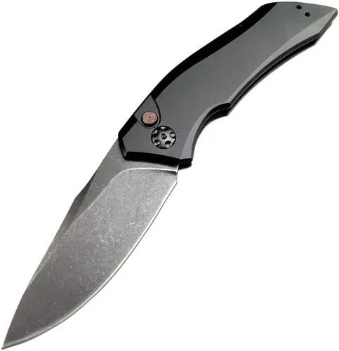 HUAAO Cuchillo plegable de 3.3 '' 9Cr13MoV Hoja de acero T6 Aviación Manijas de aluminio al aire libre EDC Herramientas Navajas de bolsillo con clip