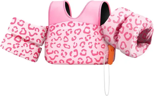 Miniatura 13 de HeySplash Chaleco de Natación para Niños, Flotadores de Piscina para Niños Pequeños, Chaleco de Natación para Niños con Correa Ajustable, Chaqueta
