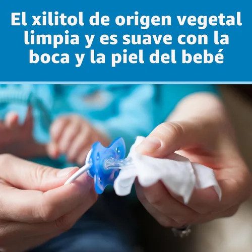 Miniatura 3 de Dr. Brown's Toallitas saludables para biberones y chupetes, limpian de forma segura biberones, artículos para bebés y artículos esenciales