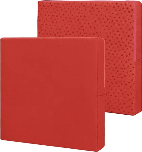 Miniatura 11 de Easy-Going - Paquete de 4 fundas de cojín impermeables para patio, de 24x22x4 pulgadas, fundas de repuesto antideslizantes para asientos al aire