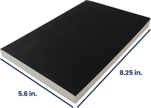 Miniatura 2 de Cuaderno de bocetos LayFlat - 14 x 21 cm - Cuaderno en blanco negro, 64 hojas, papel grueso de 100 g/m²..