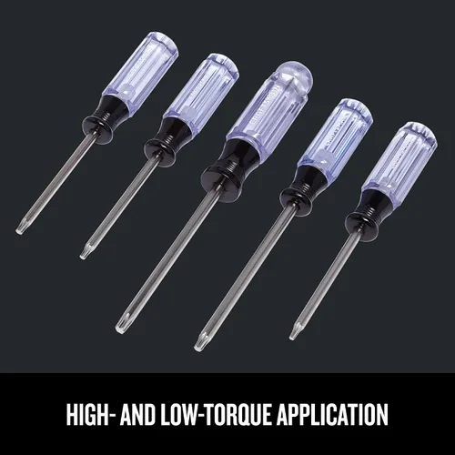 Miniatura 4 de CRAFTSMAN Juego de destornilladores, Torx, mango de acetato, 5 piezas (CMHT65051)