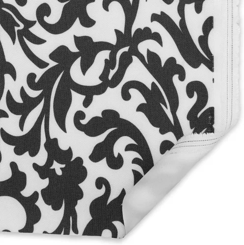 Miniatura 15 de Tela de lona estampada The Yard, impermeable, para exterior, 60 pulgadas de ancho, 600 denier negro (Tropical Black)