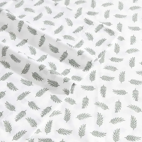 Miniatura 28 de Eddie Bauer - Juego de ropa de cama de percal de algodón, decoración fresca y elegante para el hogar, sábanas de tamaño King