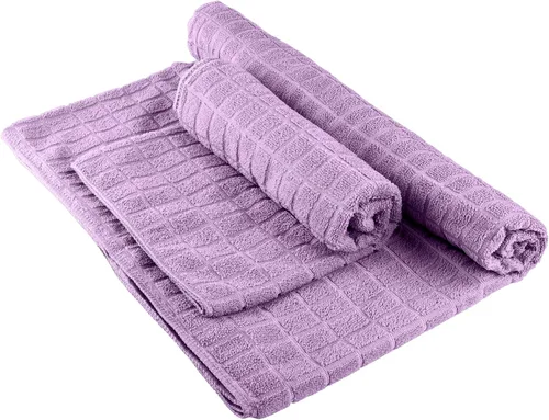 Miniatura 7 de Wakeman - Juego de toallas para esterilla de yoga y toallas de gimnasio, juego de 2 piezas antideslizantes para yoga, pilates y gimnasio, 72 x 24