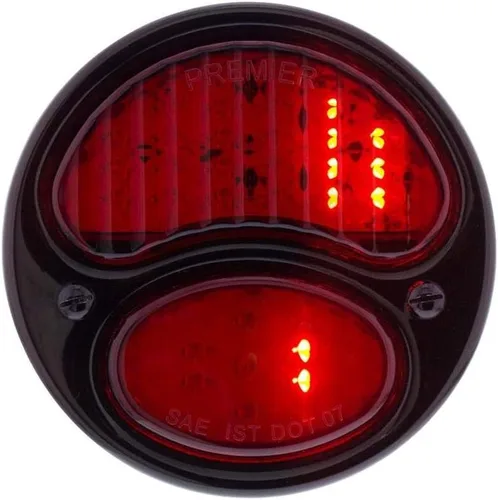United Pacific 110892 31 LED luz trasera secuencial W/carcasa negra y llanta para 1928-31 Ford Car - L/H