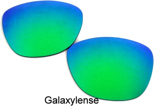 Miniatura 3 de Lentes de repuesto Galaxylense para Oakley Frogskins color verde polarizado!