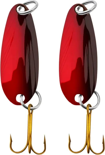 Miniatura 5 de 30 señuelos de pesca coloridos de metal giratorio, cebos de pececillo, cuchara de metal, cebos duros, anzuelos de pesca Crankbait, señuelos