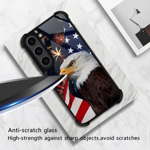 Miniatura 2 de ZHEGAILIAN Funda para Samsung Galaxy S23, protección de grado militar, esquinas a prueba de golpes, funda antiarañazos para Samsung Galaxy S23