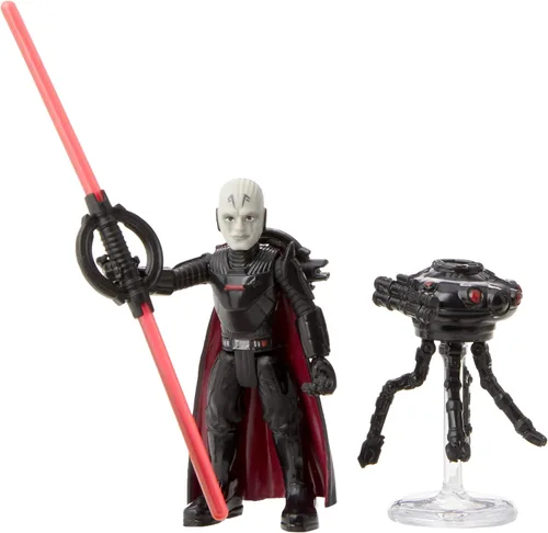 STAR WARS Mission Fleet Gear Class Duel in The Darkness, figura de acción de Grand Inquisitor a escala de 2.5 pulgadas, juguete para niños de 4 años