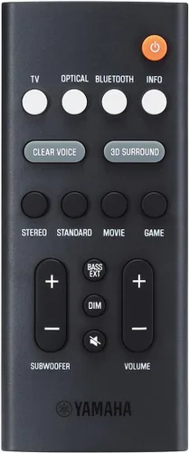 Miniatura 9 de Yamaha Audio SR-B20A Barra de sonido con subwoofers integrados y Bluetooth, negro