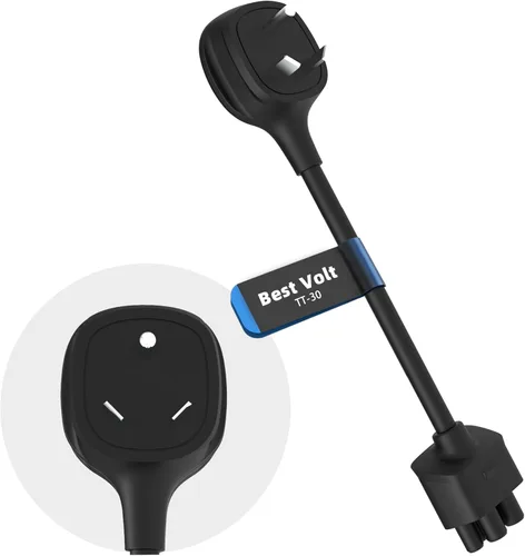 Miniatura 14 de Adaptador premium para cargador móvil Tesla Gen 2 Conecte a una toma de corriente de 240 V Carga de 32 amperios Longitud de 10 pulgadas