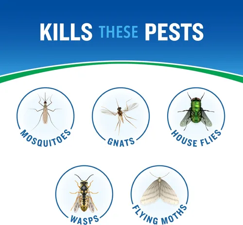 Miniatura 3 de Cutter Insecticida en aerosol para control de insectos en el patio trasero (paquete de 2), mata mosquitos, pulgas y hormigas listadas, 16 fl oz