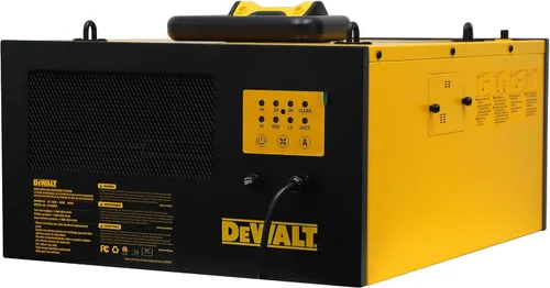 Miniatura 3 de DeWALT DWXAF101 Sistema de filtración de aire, colectores de polvo colgantes de techo de 3 velocidades para carpintería, sistemas de recolección