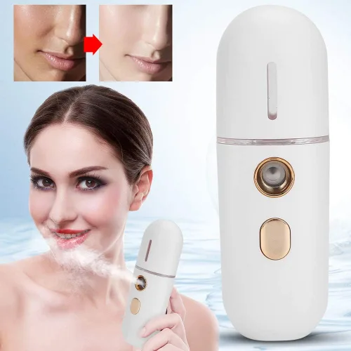 Miniatura 2 de Rociador facial de niebla, mini vaporizador facial portátil, hidratante para exteriores para mujeres y niñas en interiores