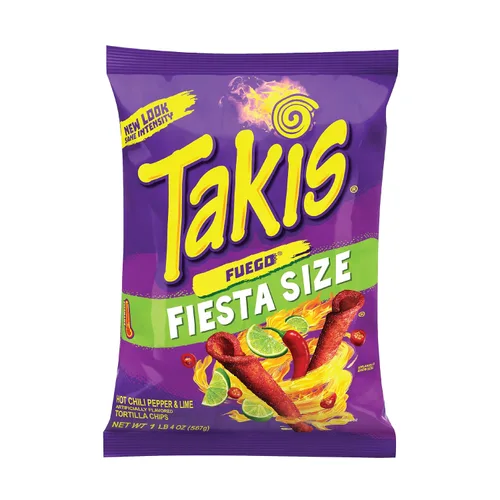 Miniatura 3 de Takis, BEL00276, Chips de tortilla enrollados de fuego, 42 / caja (00276)