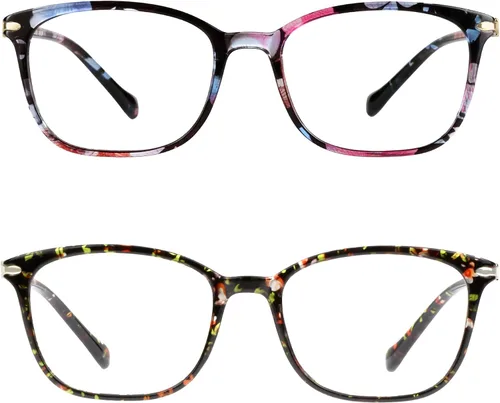 Miniatura 15 de LifeArt 2 pares de anteojos de bloqueo de luz azul, antifatiga ocular, anteojos de lectura para computadora, anteojos de juegos, gafas