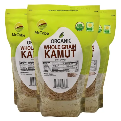 Miniatura 9 de McCabe Quinoa orgánica - Grano de quinua orgánica Rico en fibra y minerales Certificado USDA y CCOF Producto de Estados Unidos 2 libras