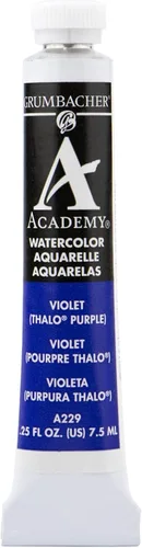 Miniatura 15 de Grumbacher Academy - Pintura de acuarela, 0.25 onzas, tono azul cerúleo (A039)