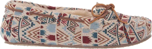 Miniatura 6 de Minnetonka - Pantuflas Cally de pelo sintético para mujer