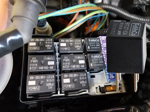 Miniatura 6 de Paquete de 4 Relés 8T2T-CA 8T2T-0101K-CA Reemplazo 5L3Z-14N089-AA 8T2Z-14N089-C Relé de Alta Potencia OEM 12VDC para Ford Varios Modelos, Lincoln