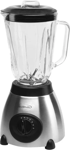 Miniatura 4 de Premium Licuadora, 12.60 x 4.33 x 4.33, Plata Plateado y negro