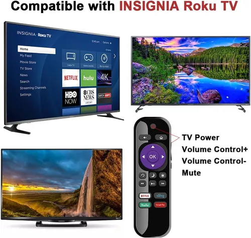 Miniatura 3 de Paquete de 2 para reemplazo remoto de TV Philips, compatible con todos los televisores inteligentes Philips LED/LCD/HDTV/UHD (NH500UP)