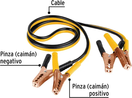 Miniatura 2 de Cables pases de corriente, 6.6 ft, 10 AWG, Pretul
