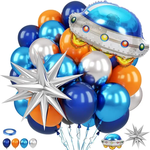 Miniatura 10 de Globos de Casino, Globos Metálicos Negros Rojos Dorados de 12 Pulgadas con Confeti y Dados de Lámina para Decoración de Fiesta Temática de Juego