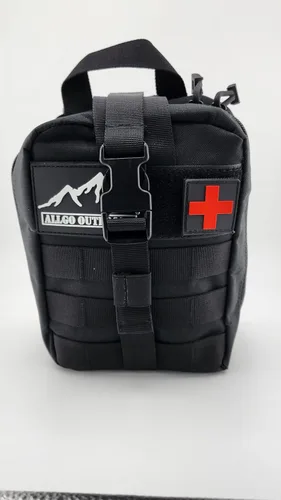 Miniatura 4 de 150+ Kit táctico de supervivencia y medicina Kit de primeros auxilios de emergencia Equipo de salida con kit de senderismo Molle Survival Desastre