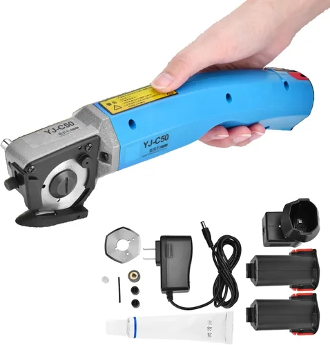 Tijeras eléctricas inalámbricas 3.6V cortador rotativo recargable 4500rpm 35W 100-240V enchufe de EE. UU. con muela para cortadora de cartón de tela
