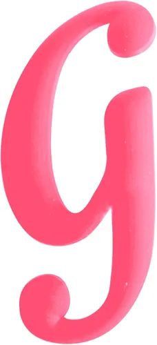 Miniatura 8 de wish young 3PCS Letter Charms Compatible with Bogg Bags,2.75 in Large Size Bag Inserts Accessories Decorative Charm for Beach Bag (Hot pink, R)