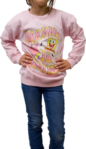 Miniatura 2 de Nickelodeon Sudadera de Bob Esponja y Patrick Normal is Boring para niña