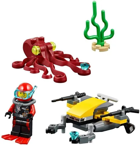 Miniatura 4 de LEGO City Deep Sea Exploradores 60090 Scooter de buceo Kit de construcción