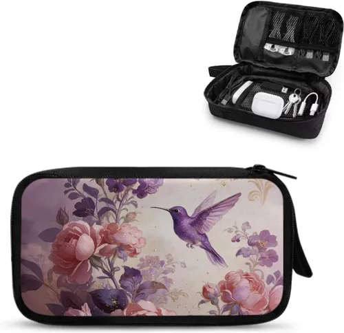 Miniatura 15 de Organizador electrónico de playa Bolsa de accesorios de tecnología Accesorios electrónicos Estuche de transporte Bolsa de almacenamiento para cable