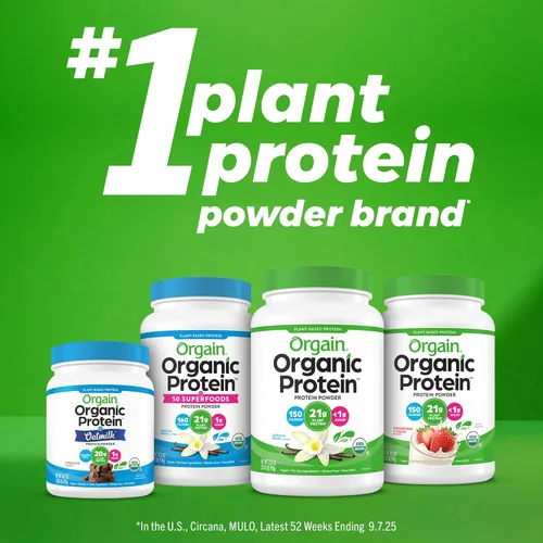 Miniatura 7 de Orgain proteína orgánica a base de plantas + polvo de superalimentos