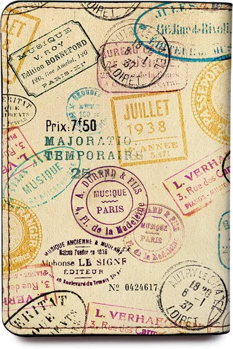 Miniatura 63 de Wanderlust - Soporte para pasaporte de cuero para mujer