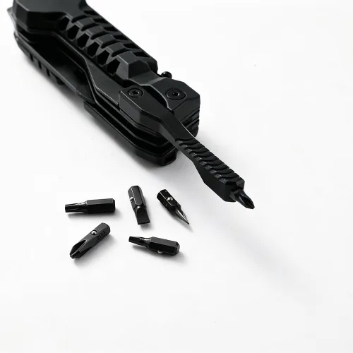 Miniatura 7 de Cuchillo multibolsillo, 22 en 1, herramientas EDC de equipo de supervivencia con funda de nailon, emergencia, campamento, senderismo, caza, regalo