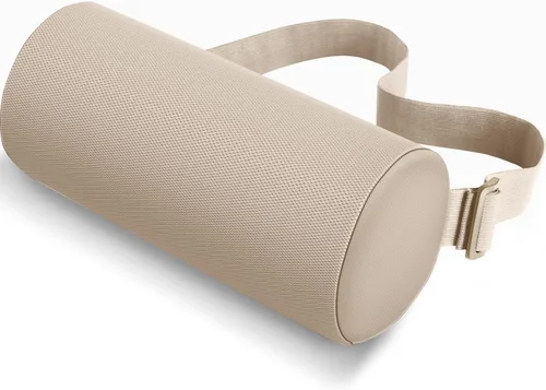 Miniatura 10 de CushZone Cojín de asiento, almohada de soporte de rollo lumbar para silla de oficina, automóvil, silla de juegos, cojín de respaldo de espuma Gris