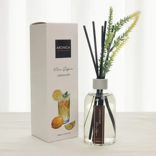 Miniatura 45 de Aronica Difusor de Aroma de Canela para Cocina, Decoraciones de Oficina, Aroma de Vainilla y Canela, Difusor de Varillas de Flores, Aroma en Canela