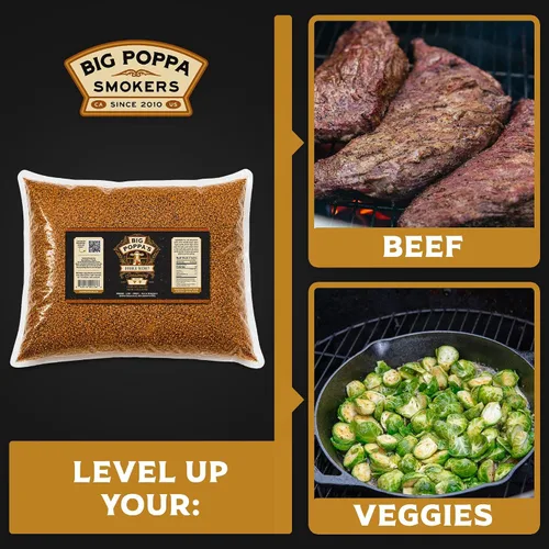 Miniatura 5 de Big Poppa's Double Secret Condimento para Bistec – Sazonador para Bistec Galardonado con Sal Marina Fina, Ajo en Polvo y Sal de Limón – Mezcla