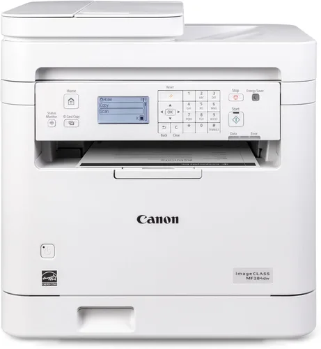 Canon imageCLASS MF284dw Impresora láser inalámbrica en blanco y negro, todo en uno para uso doméstico, impresión/copia/escaneo, impresión a 2