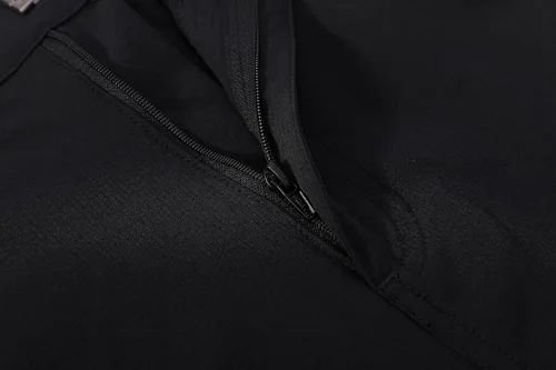 Miniatura 3 de Pantalones cortos de senderismo elásticos de secado rápido para hombre, pantalones cortos de trabajo ligeros, 6 bolsillos para ciclismo, viajes
