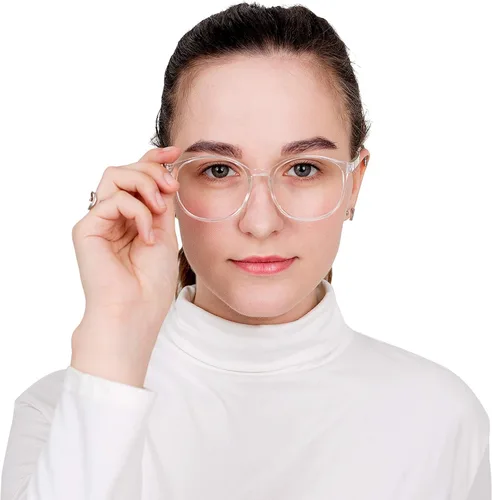 Miniatura 5 de LifeArt - Anteojos con bloqueo de luz azul, antifatiga ocular, anteojos de lectura para computadora con bisagra de resorte, anteojos para jugar
