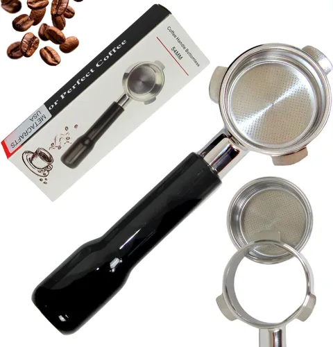 Miniatura 10 de Portafiltro Espresso 51mm con doble salida Compatible con Delonghi Dedica EC680 y EC685 así como modelos de cafetera SMEG y EUPA - Incluye cesta